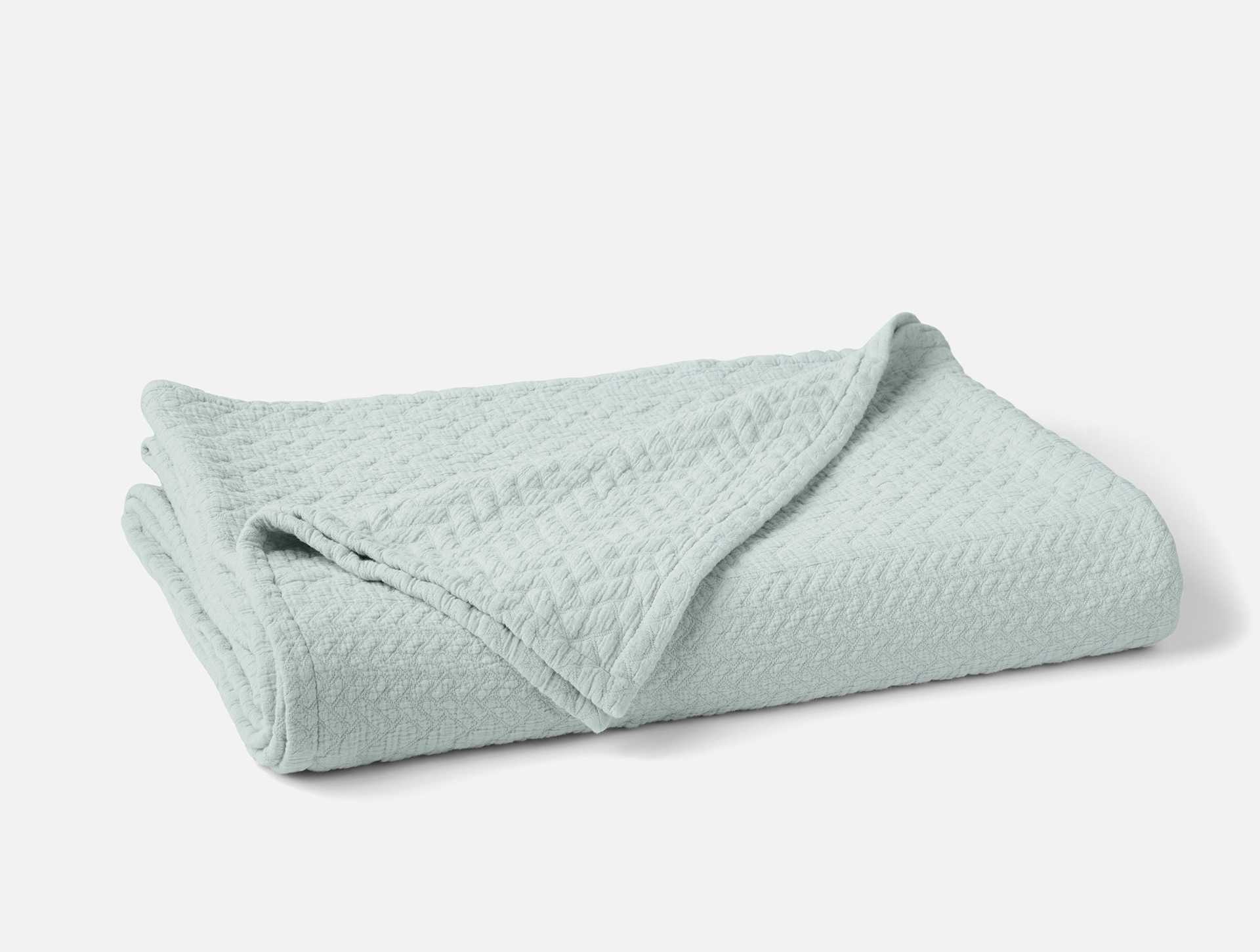 Angeles Organic Matelasse Blanket