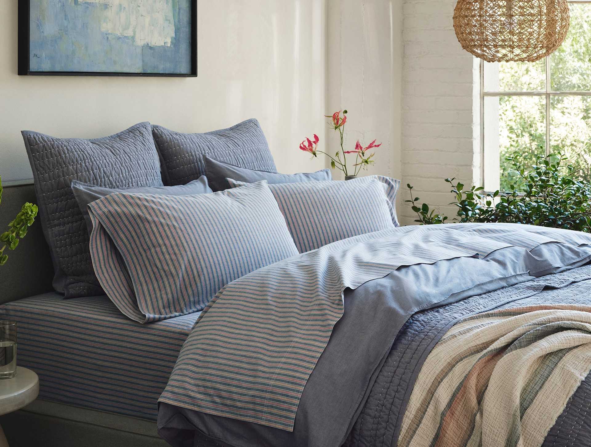 Organic Crinkled Percale&trade; Sheet Set
