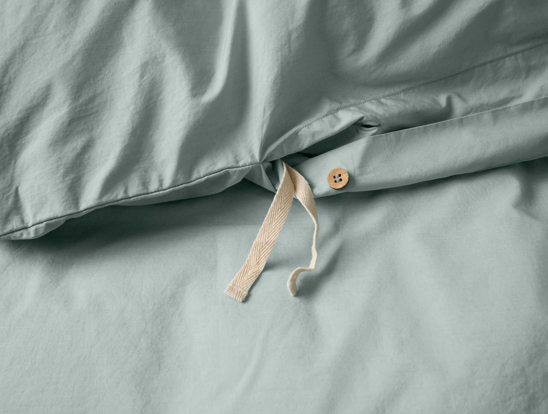 Refined Organic Percale Duvet Cover