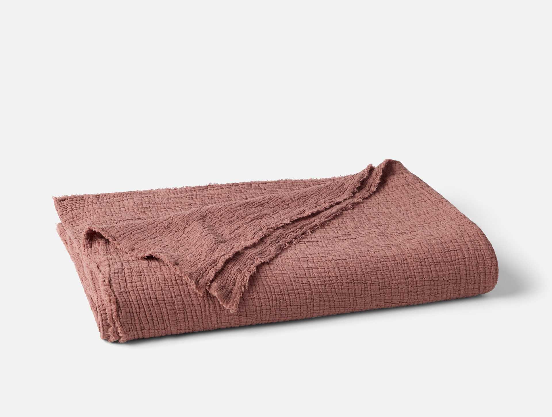 Topanga Organic Matelasse Coverlet