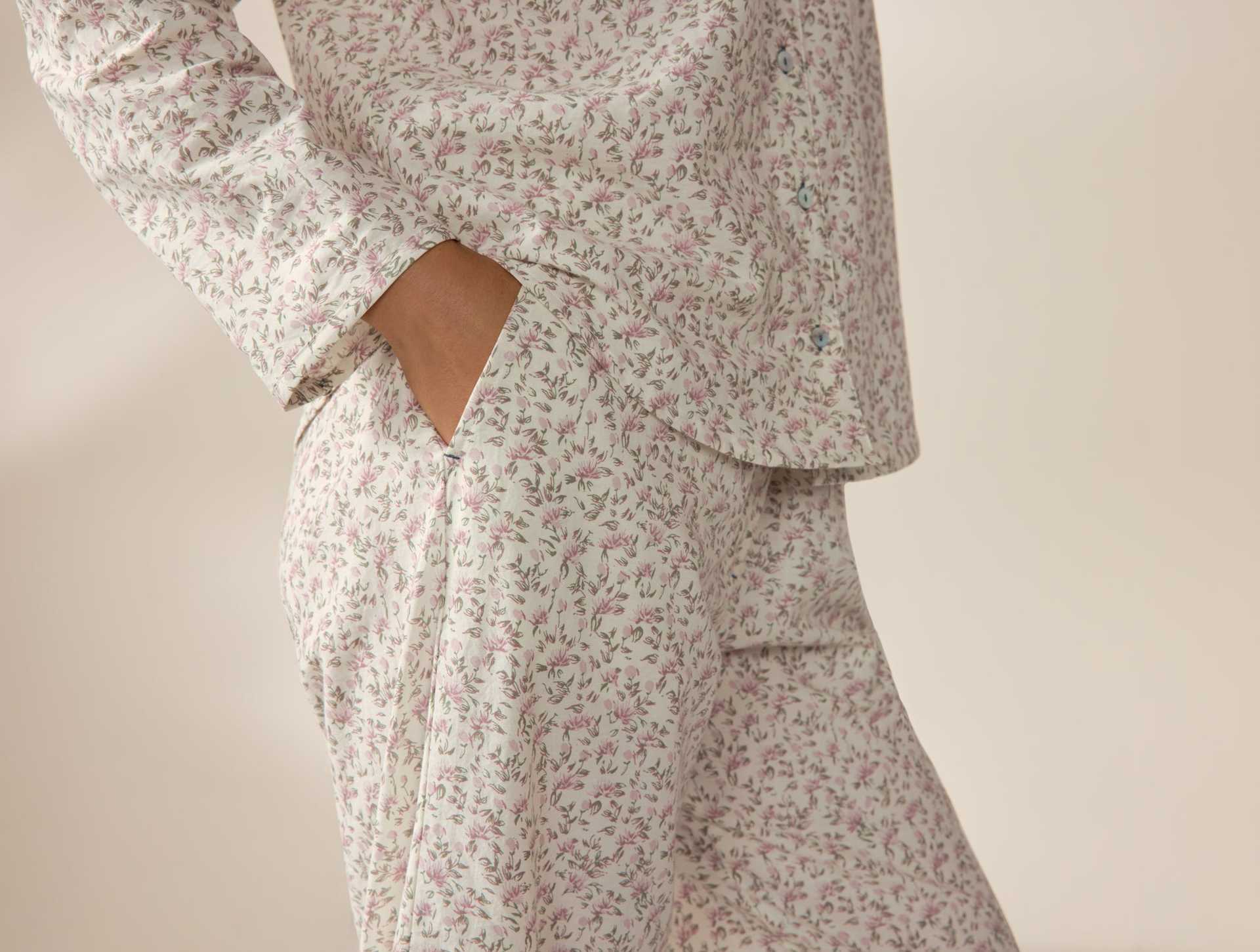 Women's Isla Organic Cotton Long Sleeve Pajama Set