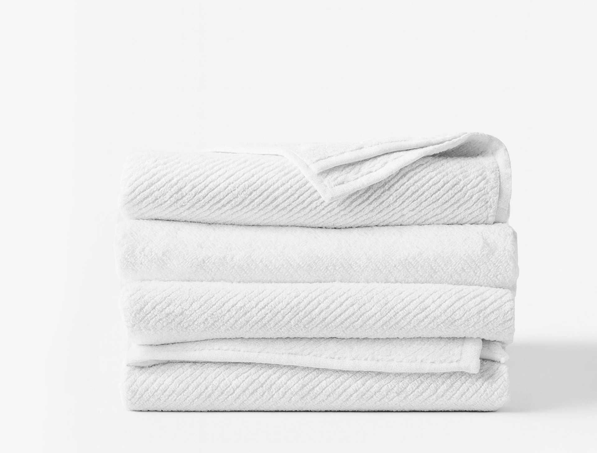Air Weight® Organic Bath Towels, Set of 4