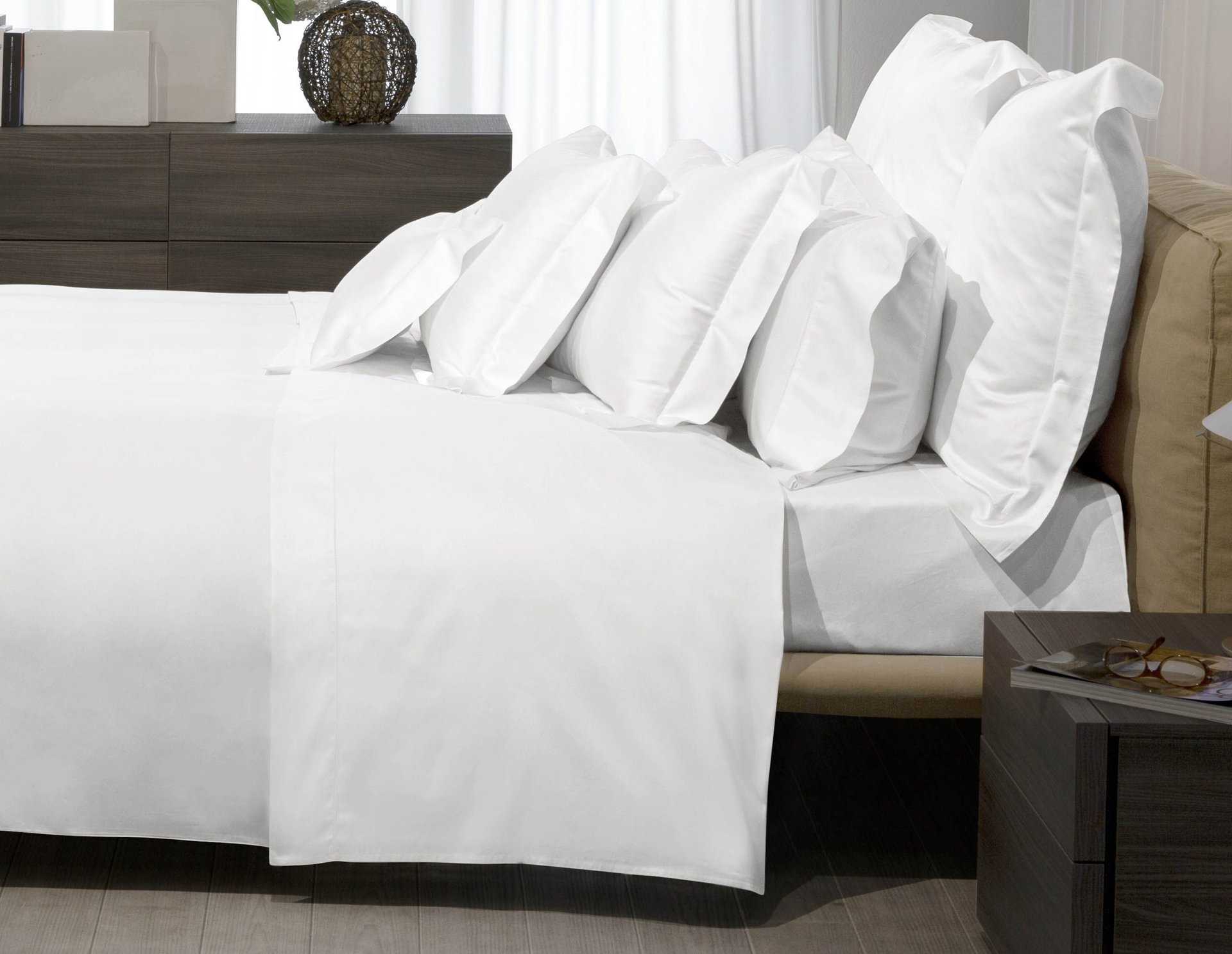 Nuvola Percale Flat Sheet