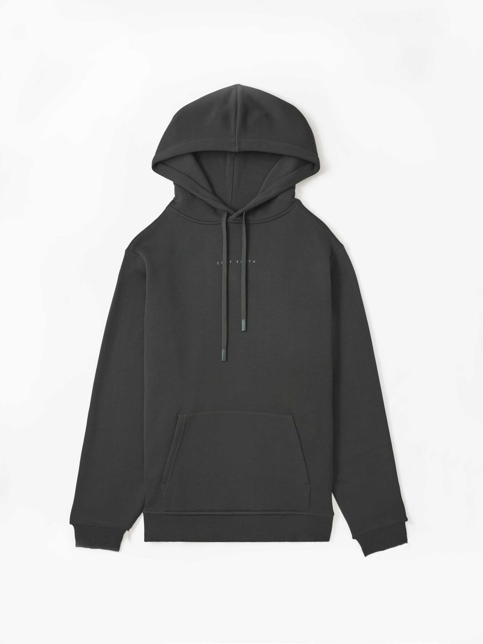 Flat lay of storm cityscape hoodie |Color:Storm
