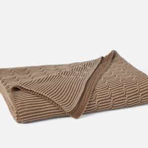 Ivy Organic Knit Throw