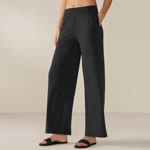 Women's Pima Organic Knit Wide Leg Pant