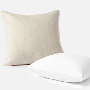 Canyon Organic Decorative Pillow Cover + Pillow Insert Set