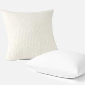 Cordillera Alpaca Cotton Knit Decorative Pillow + Pillow Insert Set
