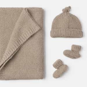 Semilla Suri Alpaca Knit Baby Gift Set