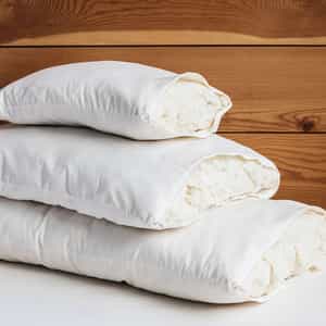 All-Natural Wooly Down Bed Pillow