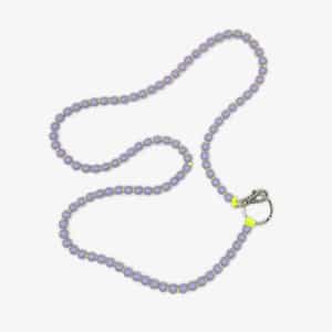 Phone Necklace - Lilac/Neyon Yellow