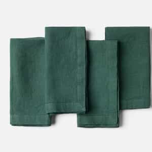 Mojave Organic Linen Napkins, Set of 4