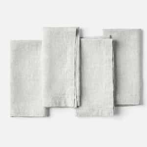 Mojave Organic Linen Napkins, Set of 4