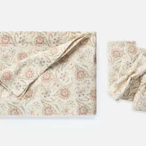 Ponderosa Print Tablecloth + Napkin Set