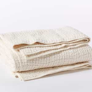 Pebbled Handstitched Organic Quilt