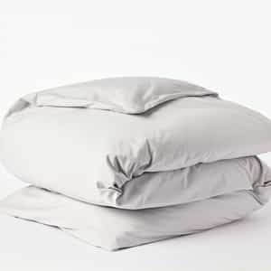 Refined Organic Percale Duvet Cover