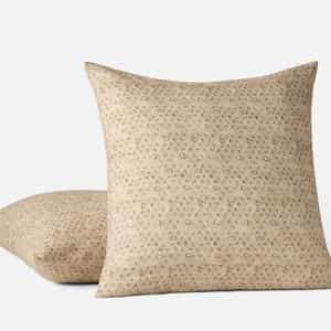 Coral Bell Print Decorative Pillow Cover