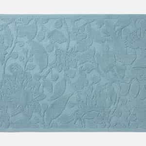 Wildflower Organic Bath Rug - Pacific Blue / 2'x3'