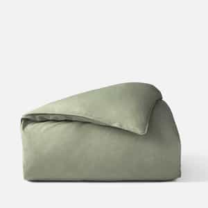 Organic Crinkled Percale&trade; Duvet Cover
