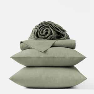 Organic Crinkled Percale&trade; Sheet Set