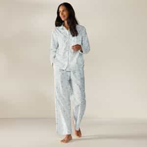 Women's Isla Organic Cotton Long Sleeve Pajama Set