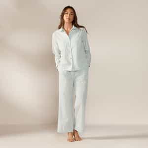 Women's Isla Organic Cotton Long Sleeve Pajama Set