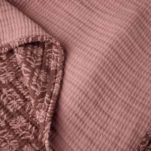 Mirada Organic Matelasse Throw