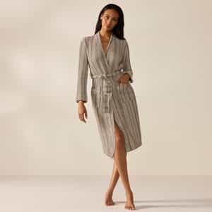 Unisex Organic Waffle Robe