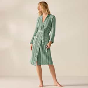 Unisex Organic Waffle Robe