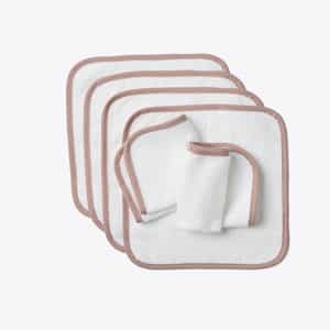 Cloud Loom&trade; Organic Baby Wash Cloth, Set of 6