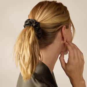 Selene Organic Silk Scrunchy, Set of 3