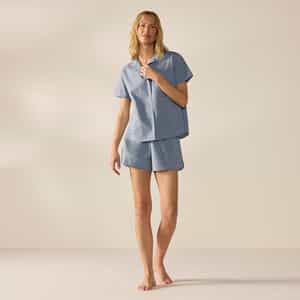 Women's Isla Organic Cotton Short Sleeve Pajama Set