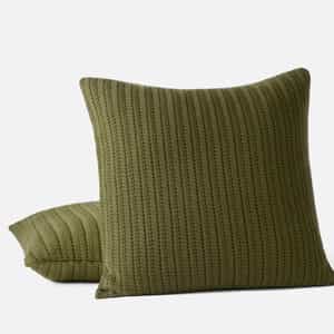 Casa Loma Organic Knit Decorative Pillow Cover