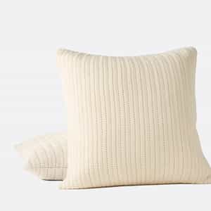 Casa Loma Organic Knit Decorative Pillow Cover