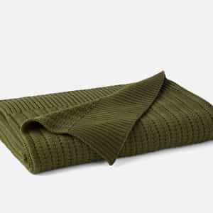 Casa Loma Organic Knit Throw