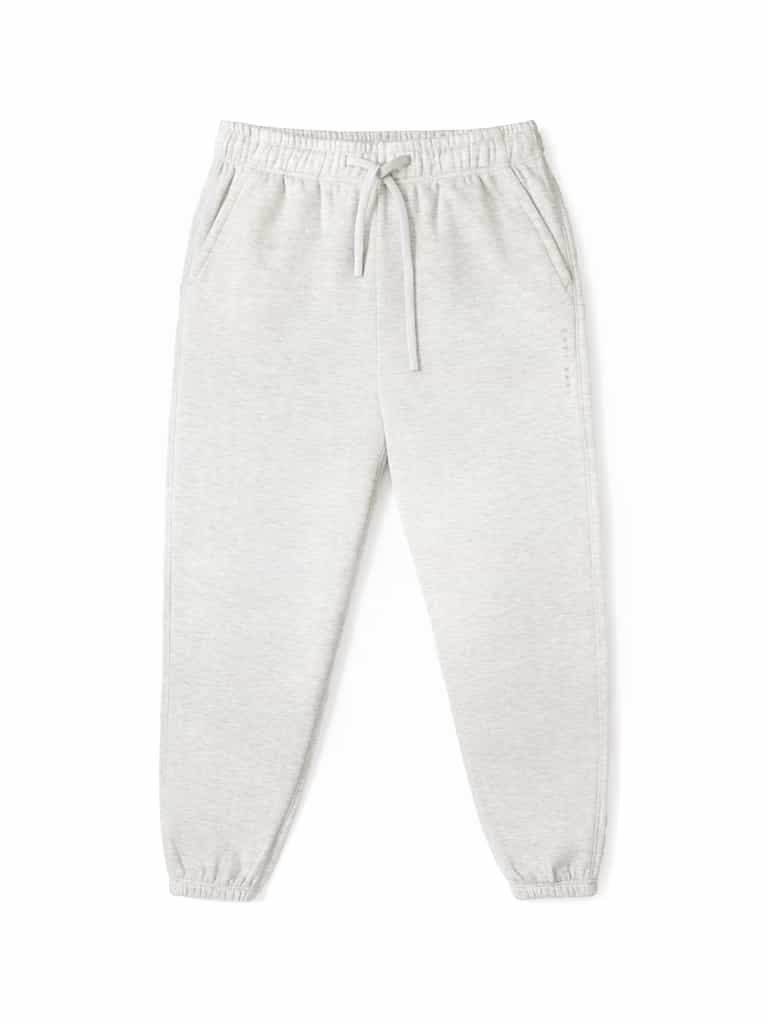 Flat lay of heather grey cityscape sweats |Color:Heather Grey