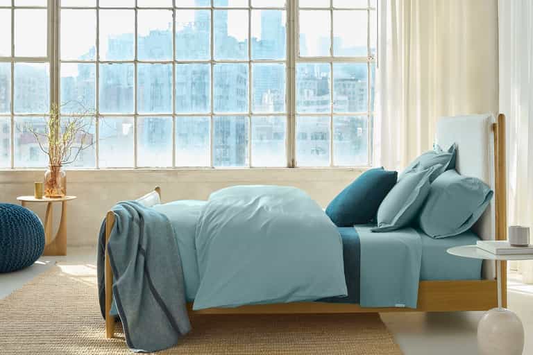Refined Organic Percale Duvet Cover