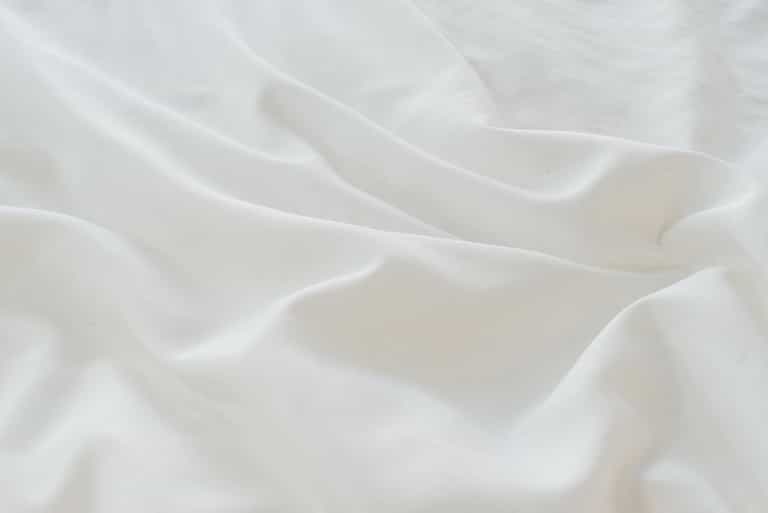 Close up of White Bamboo Linen Pillow Cases. |Color: White