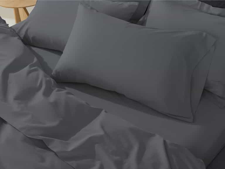 Classic Organic Sateen Sheet Set - Coyuchi | Graphite