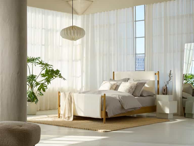 300 Thread Count Organic Percale Duvet Cover | Stone