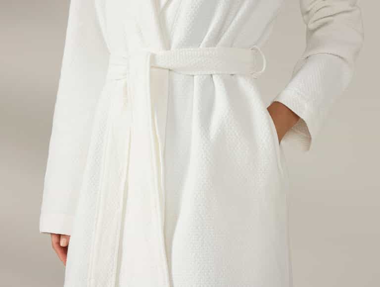 Women's Adriatic Organic Robe | Alpine White
