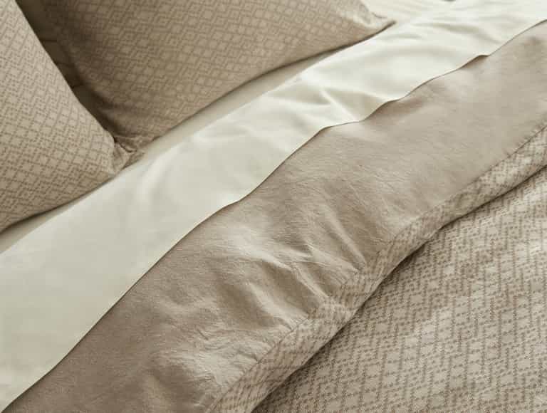 Capitola Organic Duvet Cover | Walnut