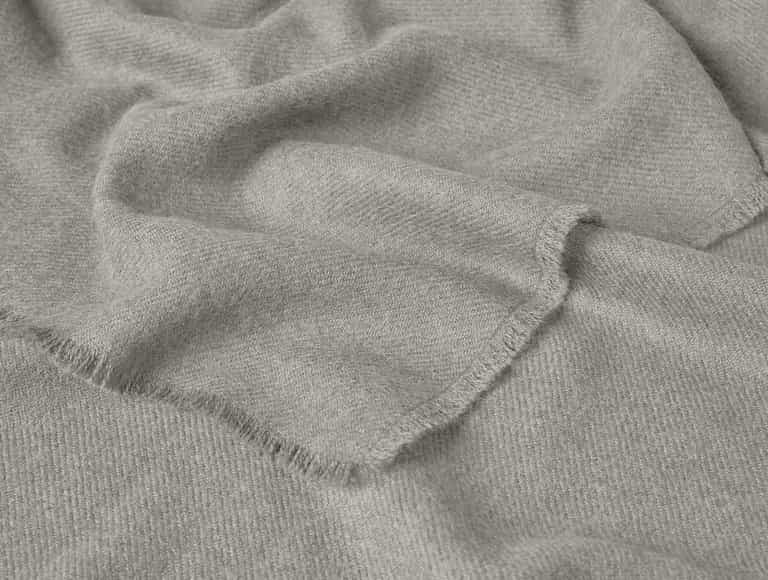 Pacaya Baby Alpaca Throw | Gray Heather