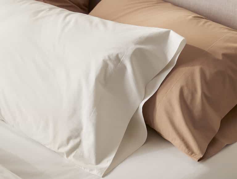 300 Thread Count Organic Percale Sheet Set - Coyuchi | Undyed