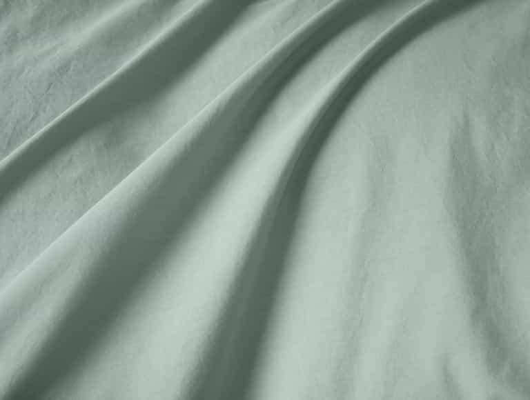 Refined Organic Percale Fitted Sheet - Coyuchi | Seafoam