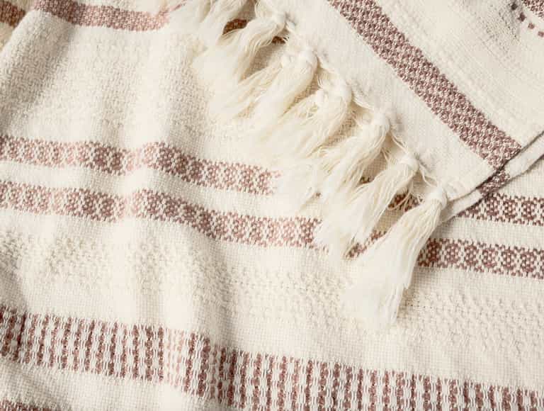 Bonita Organic Throw - Coyuchi | Undyed w/Praline