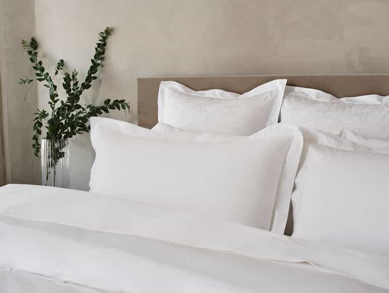 Heirloom Organic Sateen Sham - Coyuchi | Alpine White