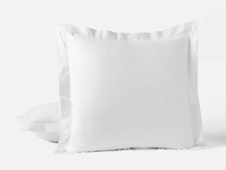 Heirloom Organic Sateen Sham - Coyuchi | Alpine White
