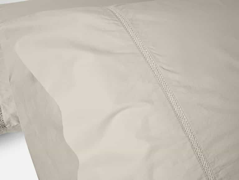 Refined Organic Percale Sheet Set - Coyuchi | Lattice Stone