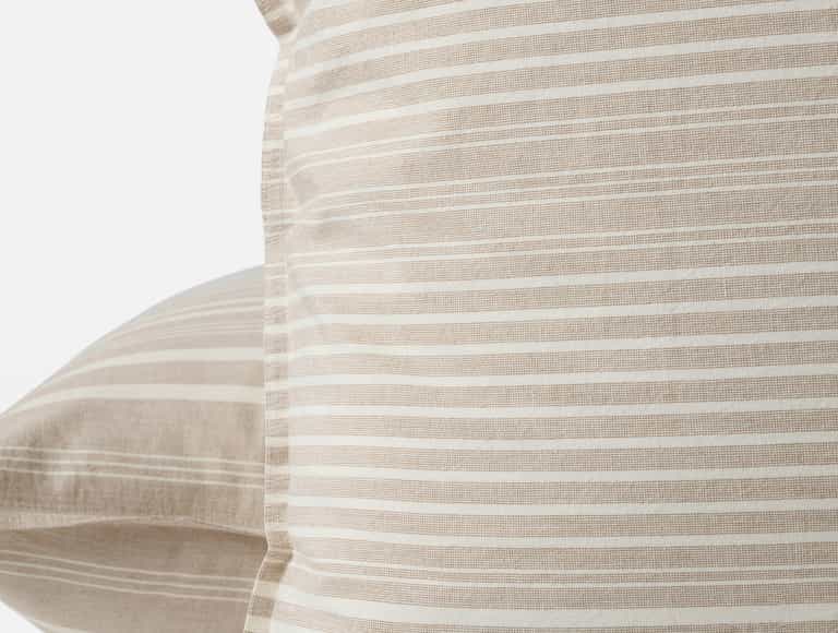 Little Sur Stripe Organic Duvet Set - Coyuchi | Doe Chambray